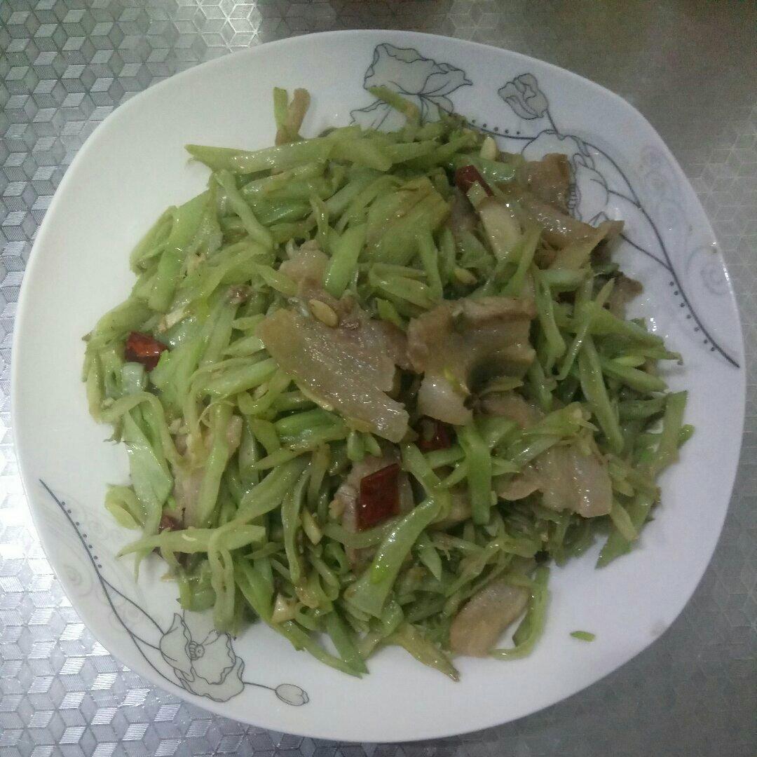 芸豆丝炒肉