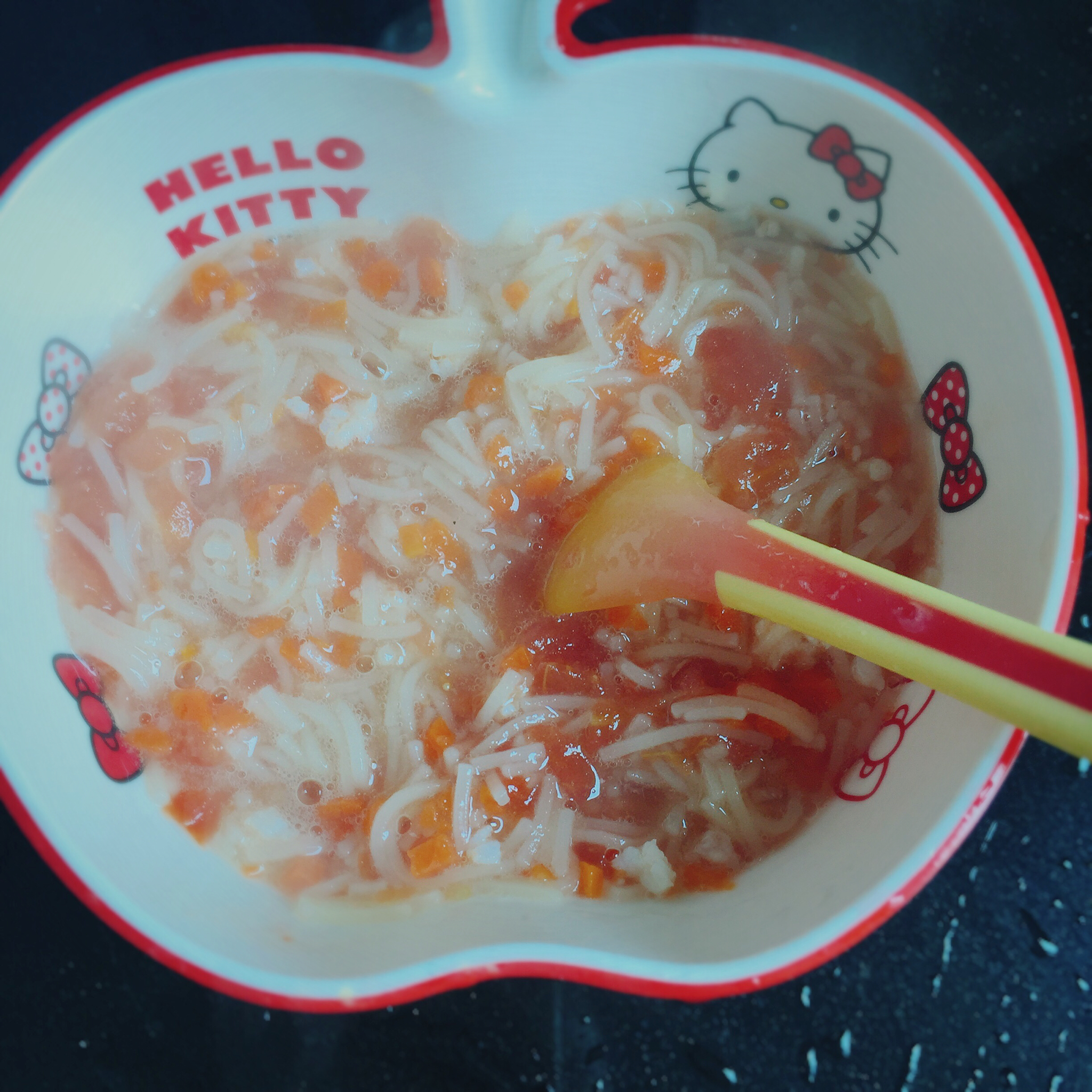 宝宝辅食 | 番茄胡萝卜鲜虾面