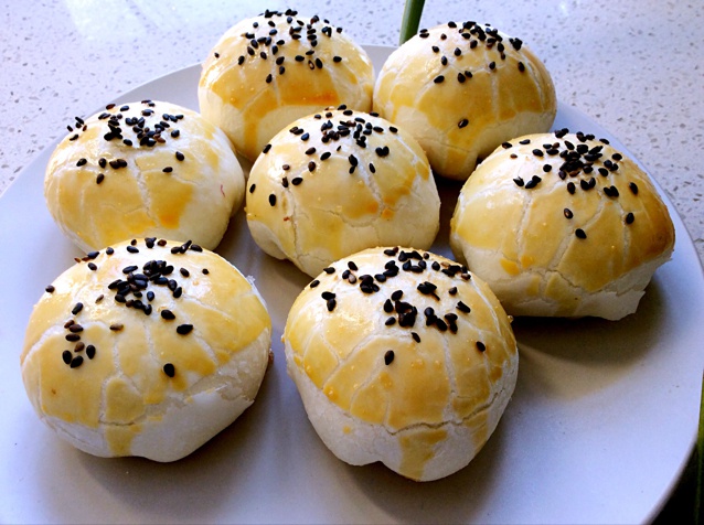 泳式鲜肉榨菜月饼