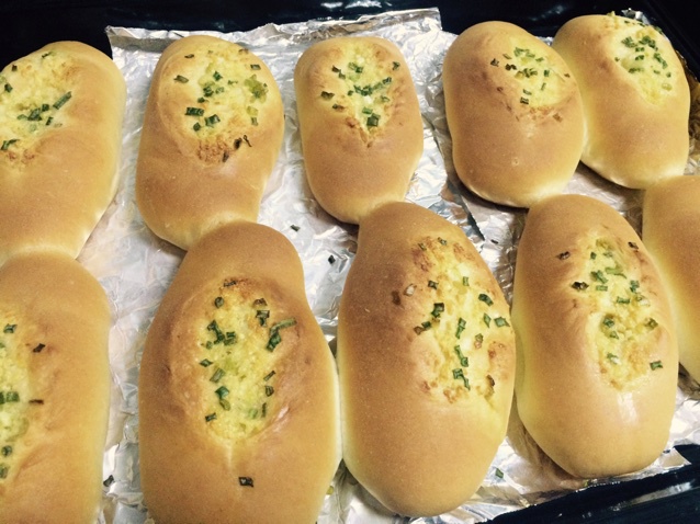 蒜香面包