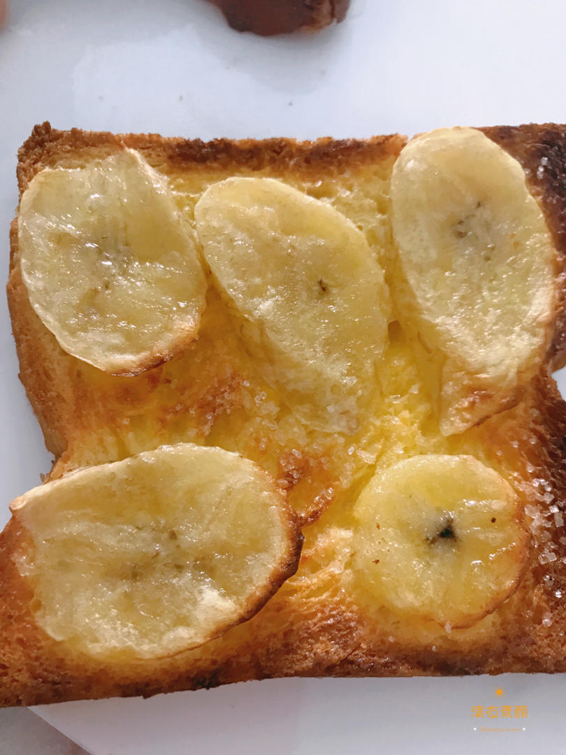 好吃到哭的香蕉烤吐司❗️酥脆香甜❗️零失败❗️