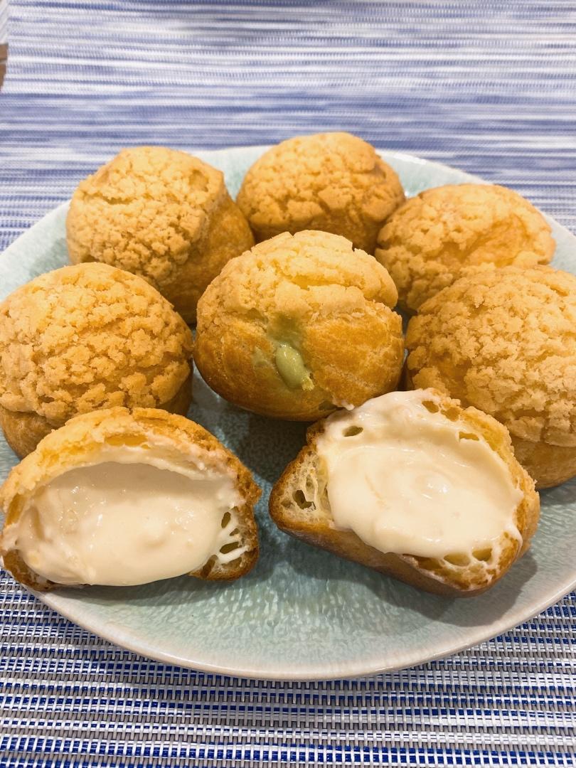 十分美味的酥皮泡芙