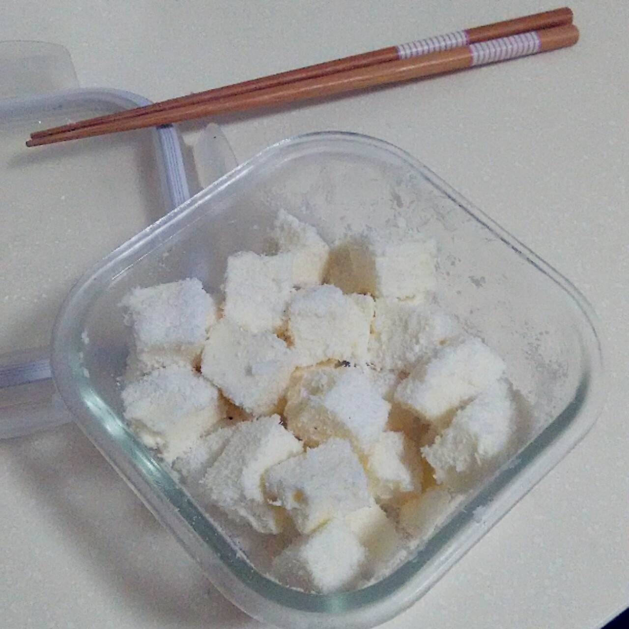 椰蓉牛奶小方