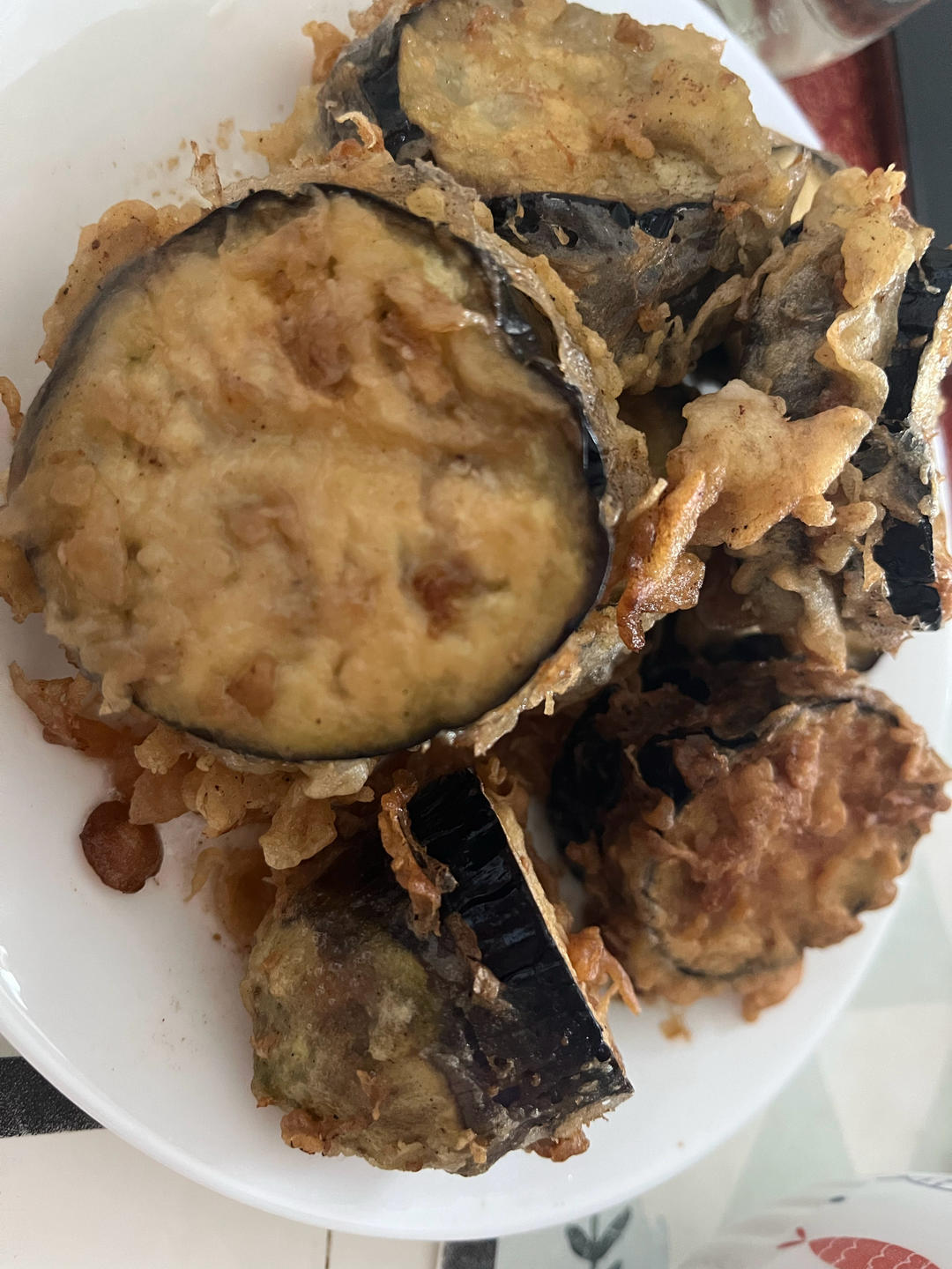 酥炸茄盒￨外酥里嫩