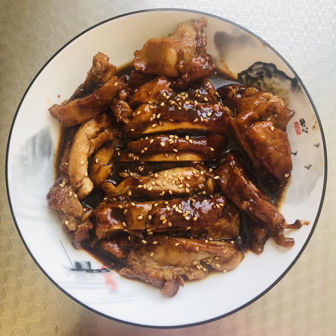 照烧鸡腿饭