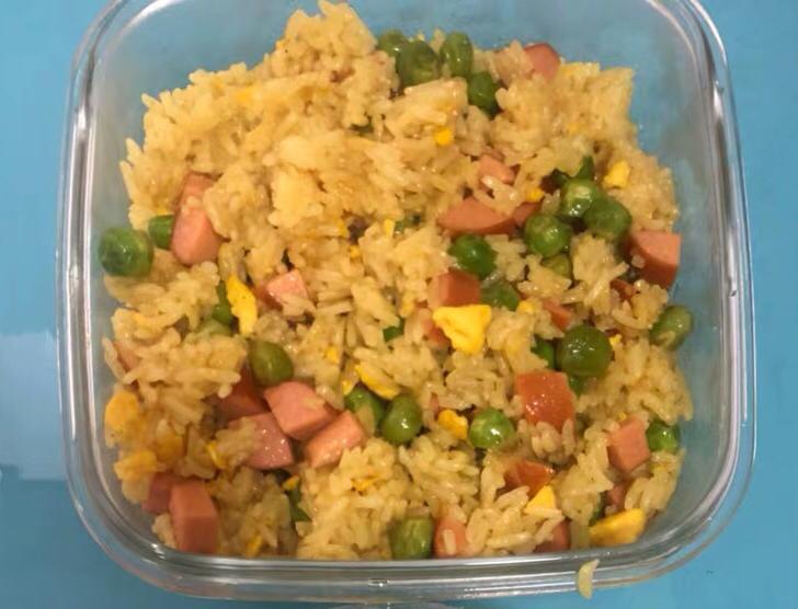 翻滚吧💥虾仁咖喱炒饭