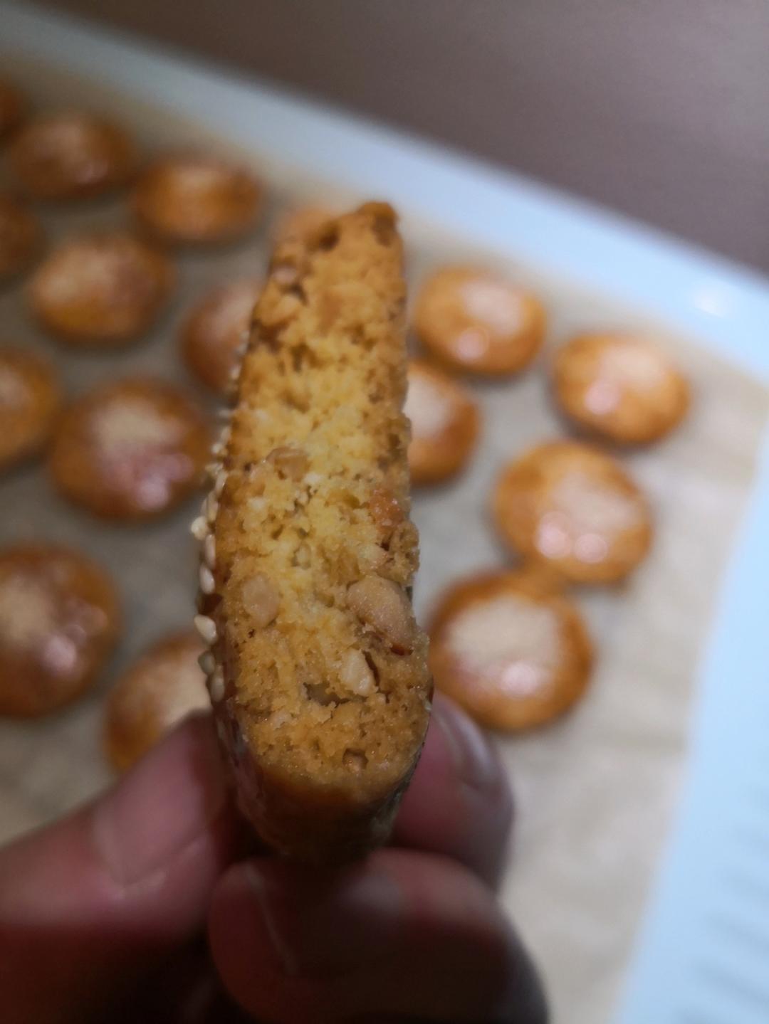 吃了就停不下来的～腰果桃酥