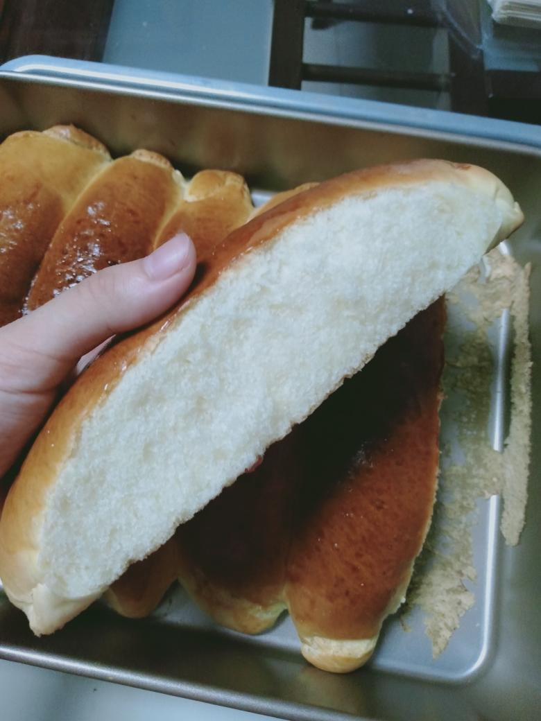 纯奶手撕吐司的做法 步骤1