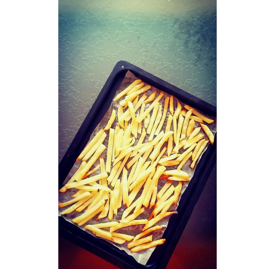 2勺油搞定炸薯条（烤箱版 ）