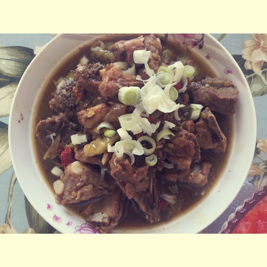 ［湘菜］豆豉剁椒蒸排骨