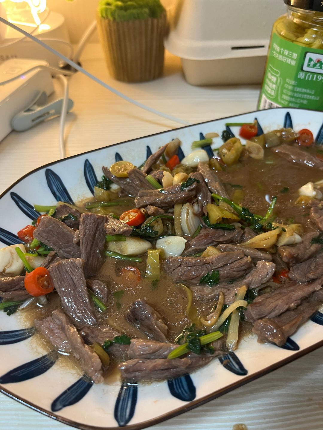 小炒黄牛肉，肉嫩味香！太好吃了简直是米饭杀手！