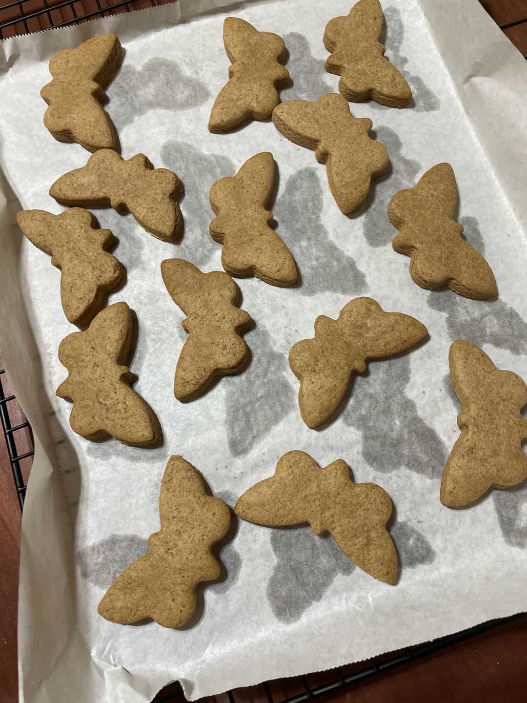 肉桂姜饼人饼干