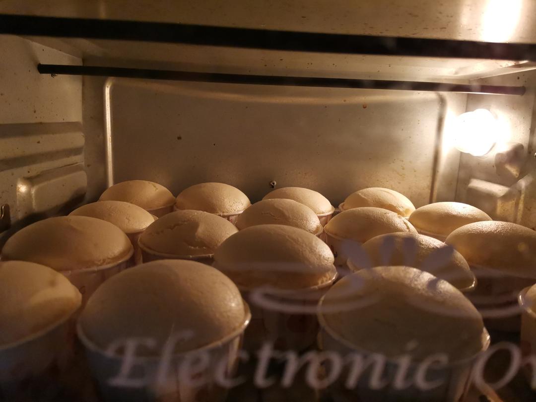 纸杯蛋糕 8寸戚风蛋糕的量
