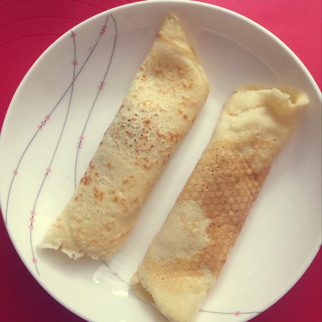 基础早餐可丽饼
