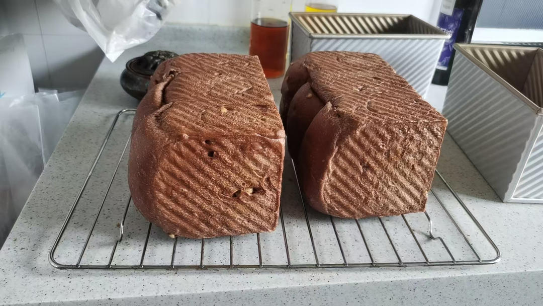 巧克力奶油吐司｜绵软馥郁
