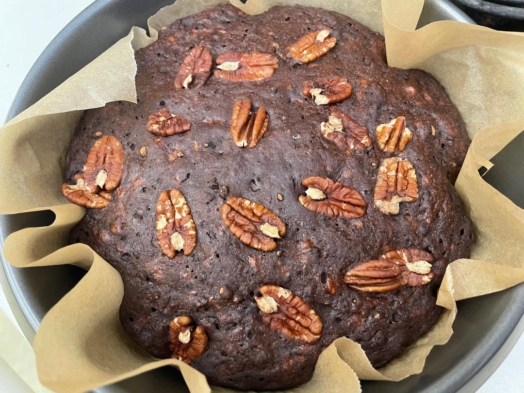 【无油无糖减脂超好吃】布朗尼蛋糕 Fudgy Brownie