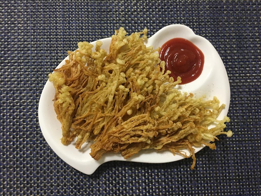 椒盐金针菇