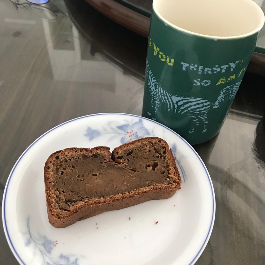 100%全谷物香蕉快手面包丨健康·烘焙