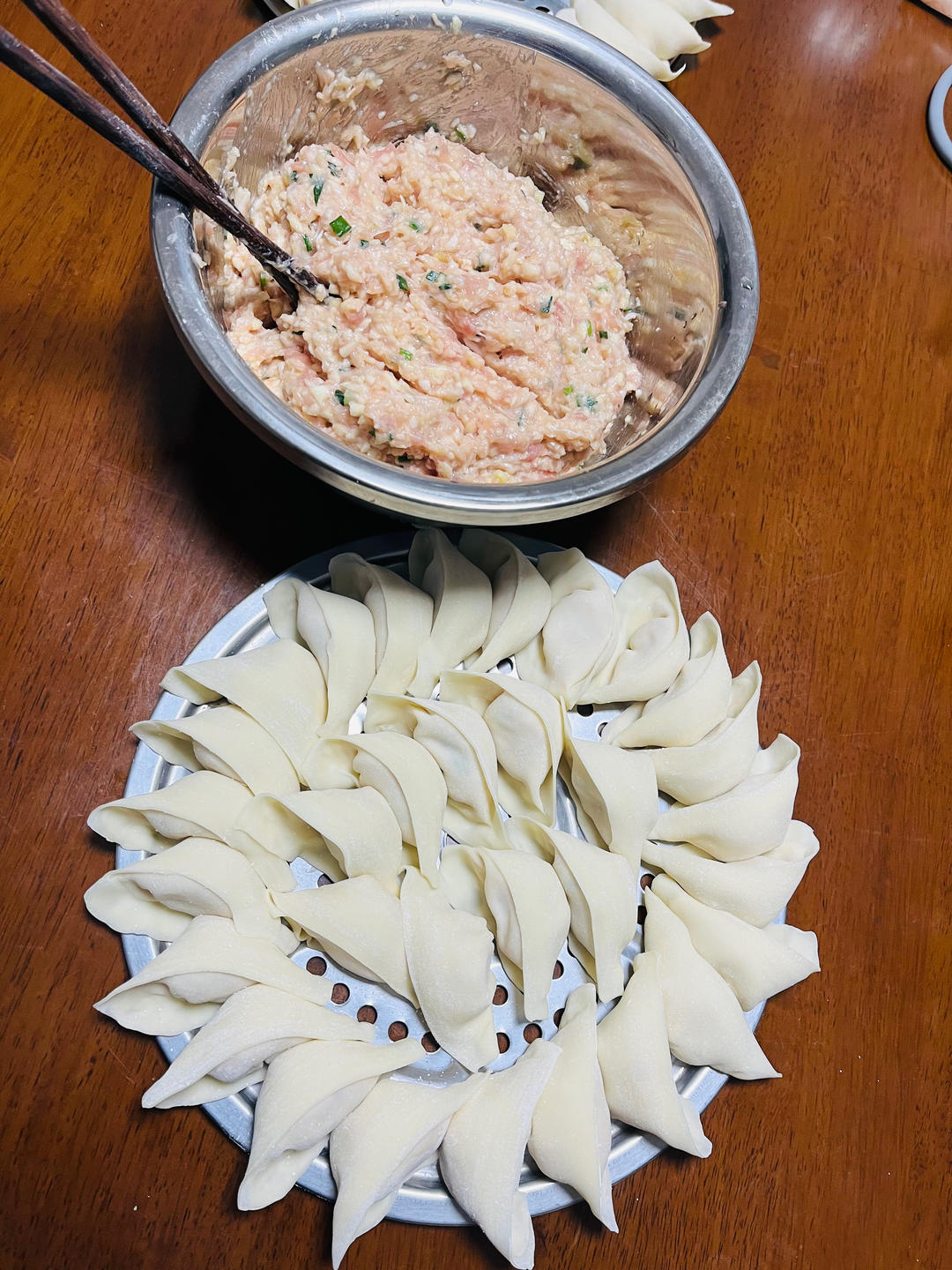 肉不柴的馄饨馅