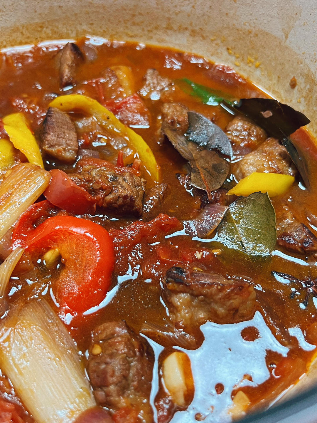番茄炖牛腩