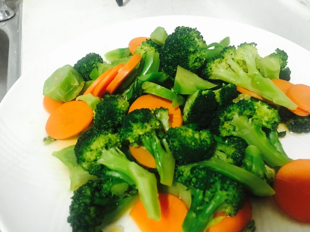 小厨小英做的清炒西兰花