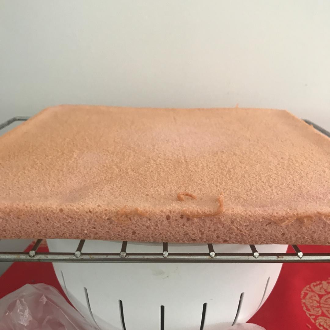 戚风蛋糕（不回缩，裱花打底首选）