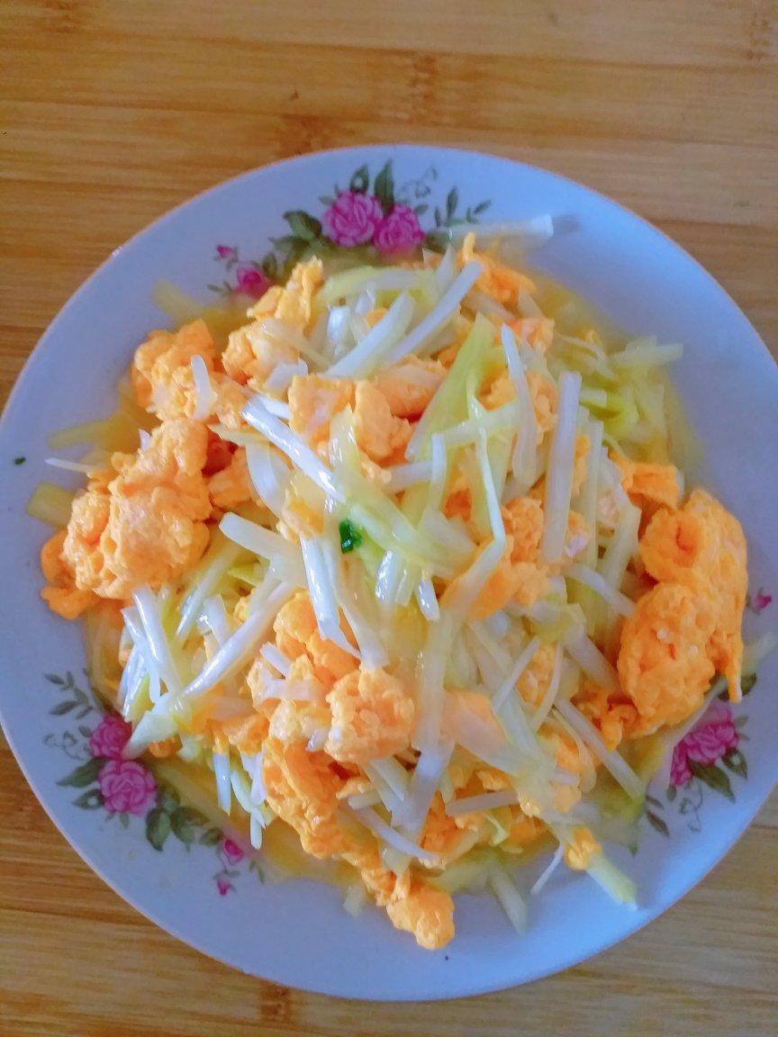 韭黄炒蛋
