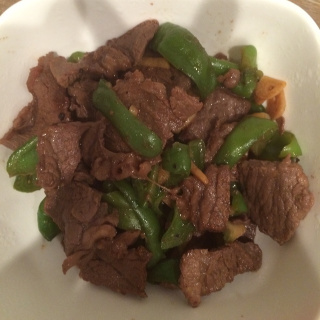 青椒牛肉