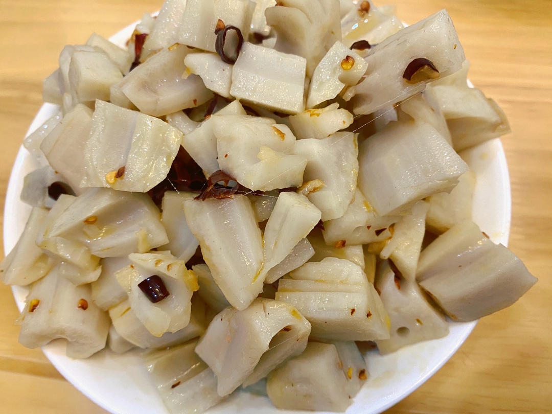酸辣藕丁