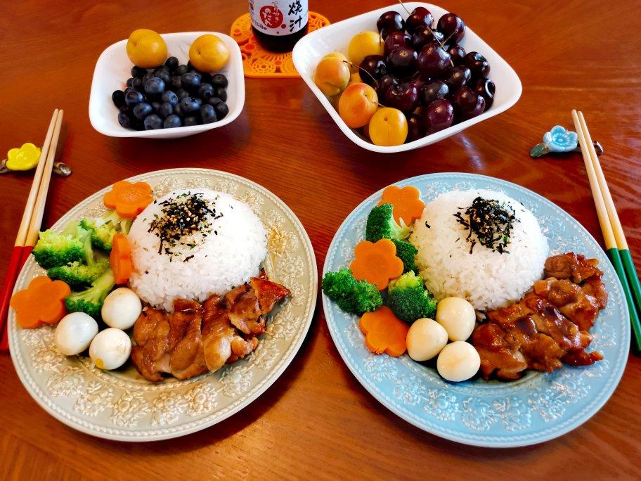 照烧鸡腿饭