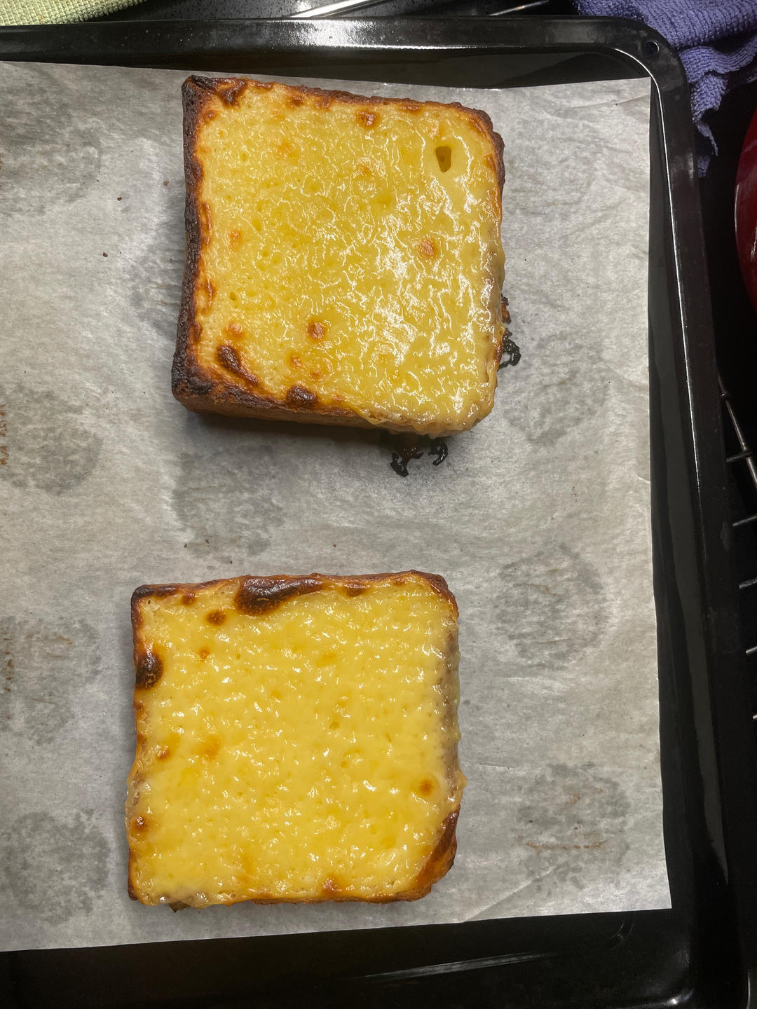 岩烧乳酪吐司片