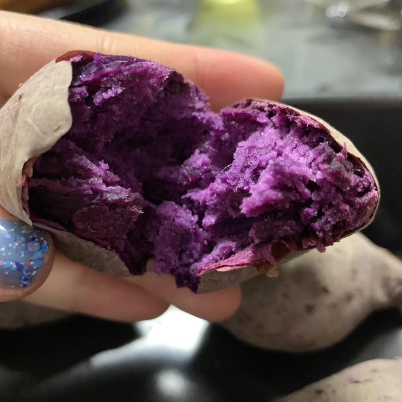 家庭烤箱烤紫薯红薯同理简单易学