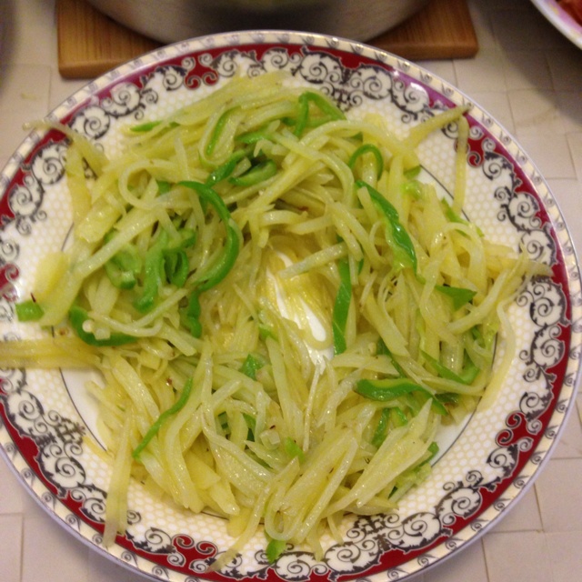 青椒土豆丝