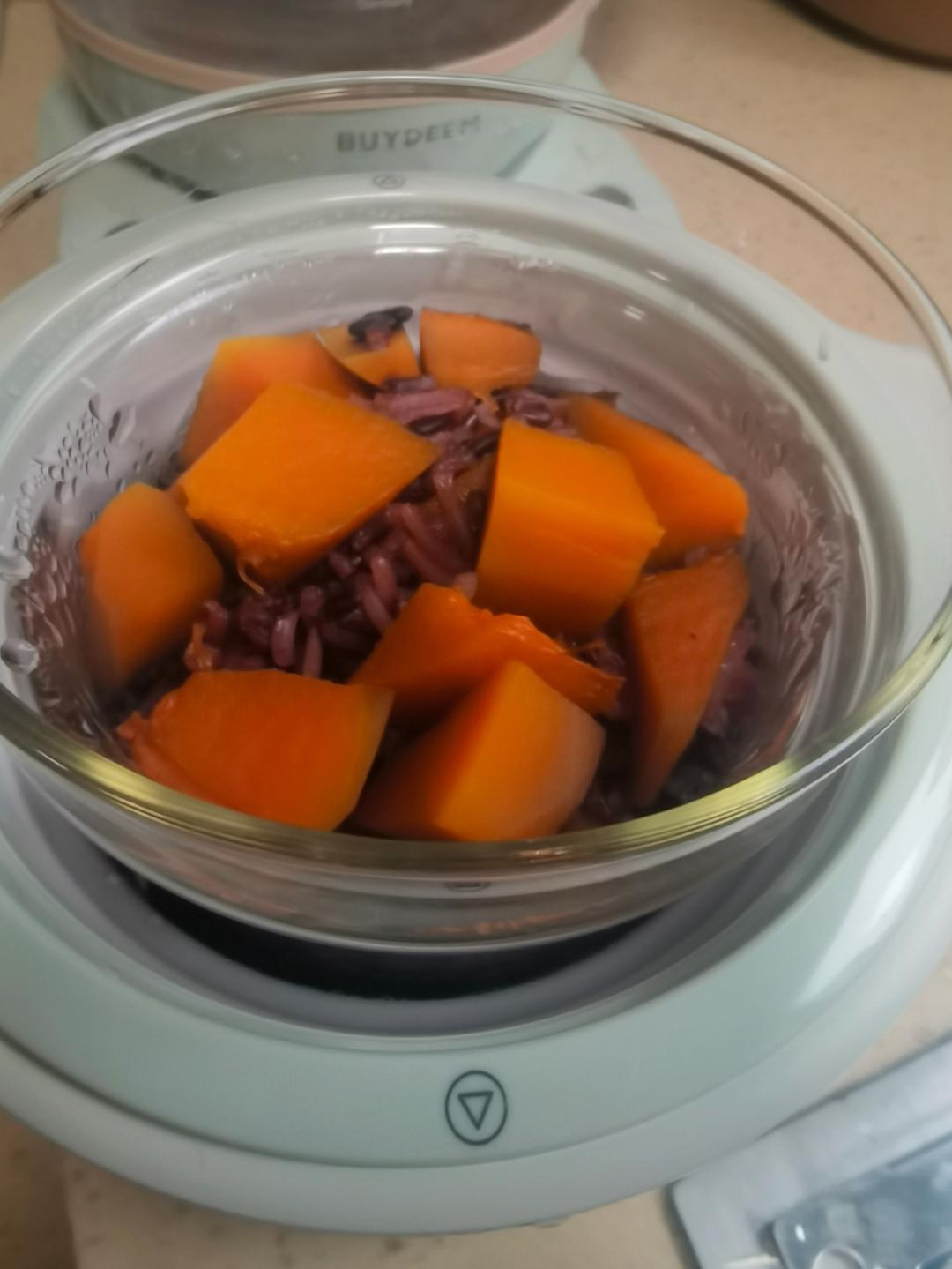杂粮南瓜饭【2月北鼎养生壶食谱】
