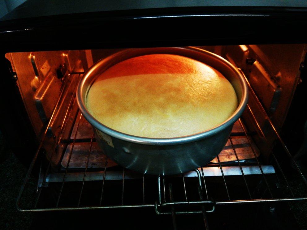 超好记八寸戚风蛋糕（后蛋法）