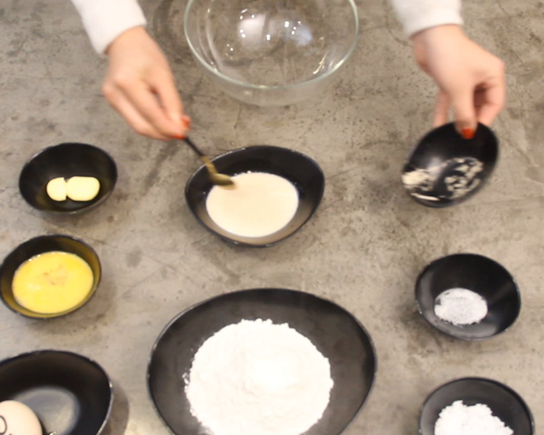 纯奶手撕吐司的做法 步骤1