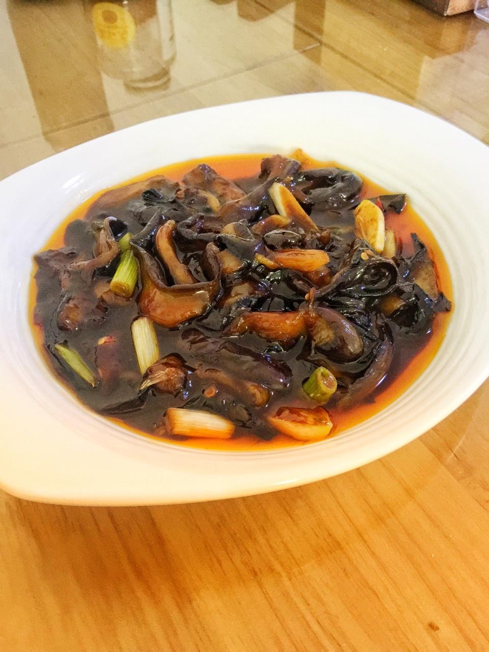 少油的鱼香茄条