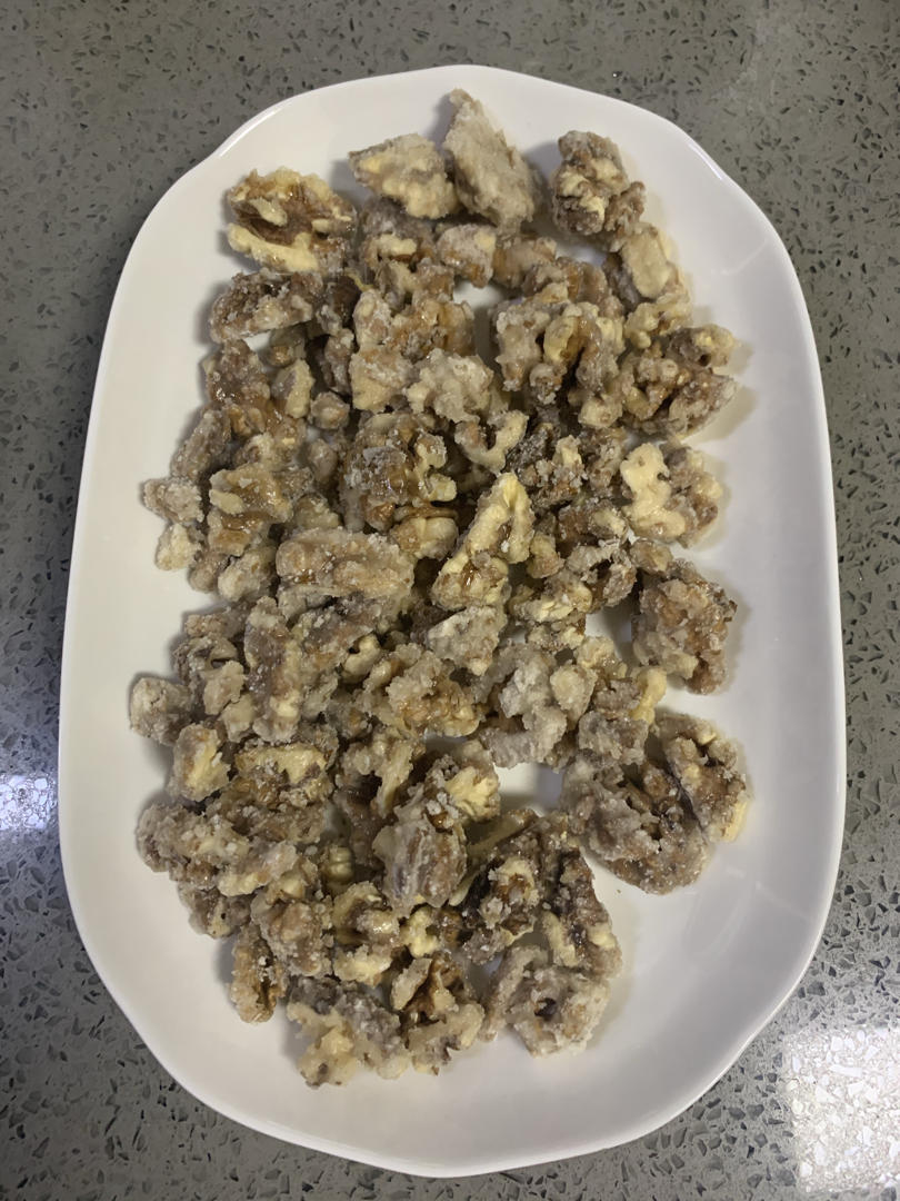 琥珀核桃仁，家庭熬糖小窍门，不翻砂不糊锅，不化不粘牙