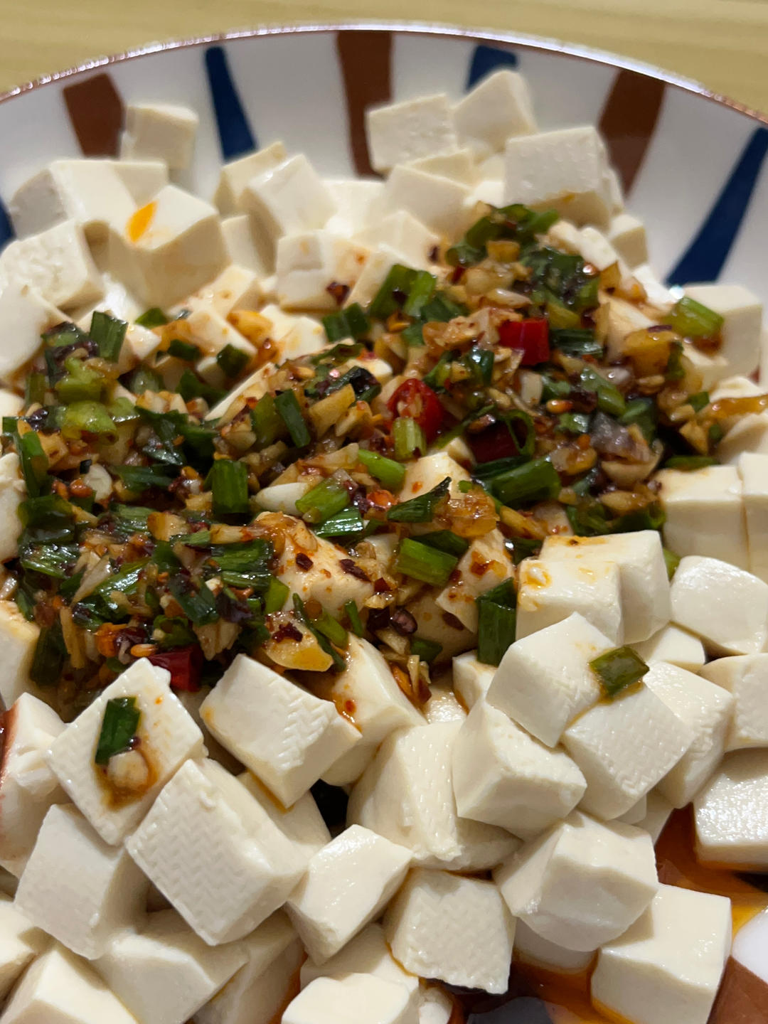 凉拌豆腐/小葱拌豆腐