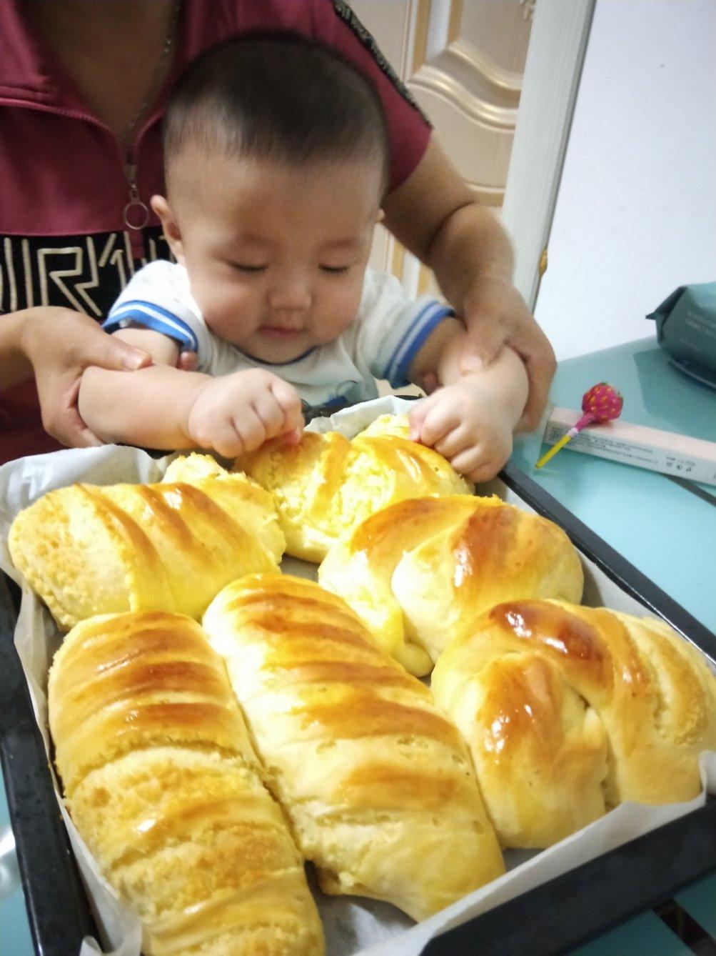 红豆沙面包