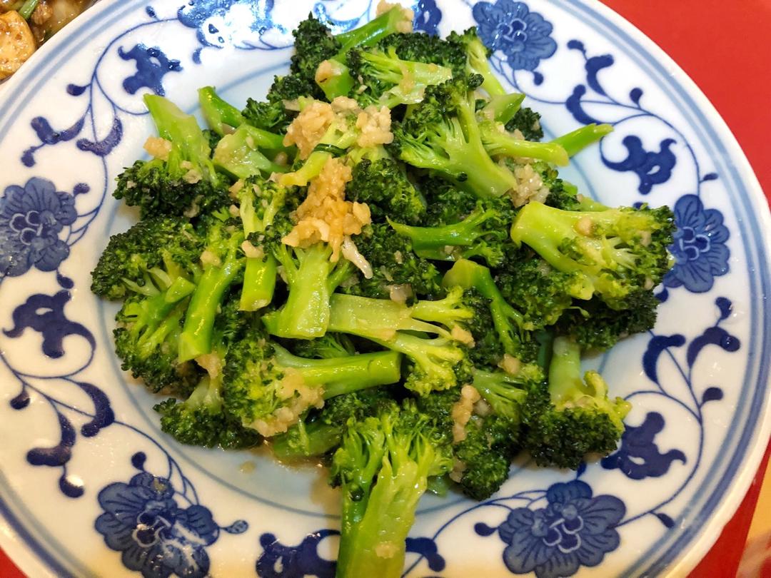 蚝油蒜蓉西兰花