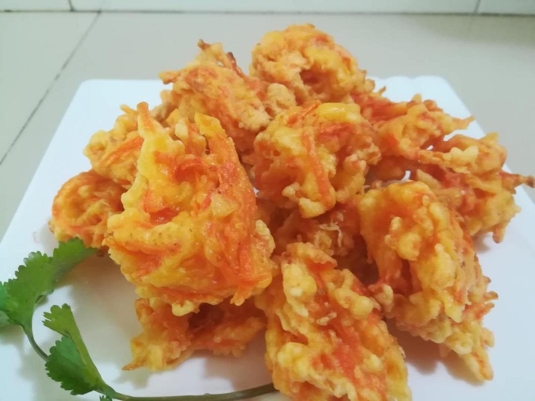 炸萝卜丝丸子