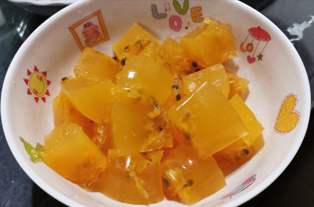 【百香果果冻】晶莹剔透！