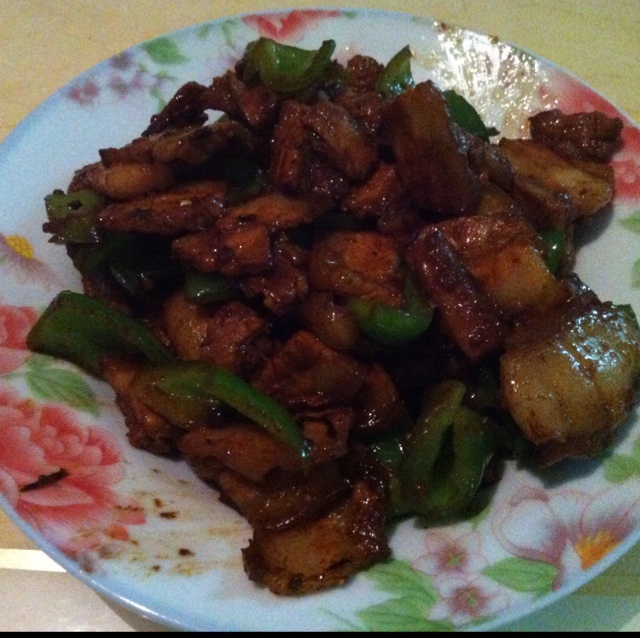 青椒回锅肉