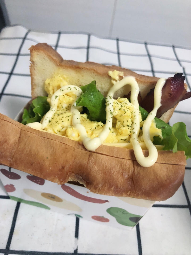 网红EGG DROP芝士厚蛋烧三明治 🥪『平底锅美食』
