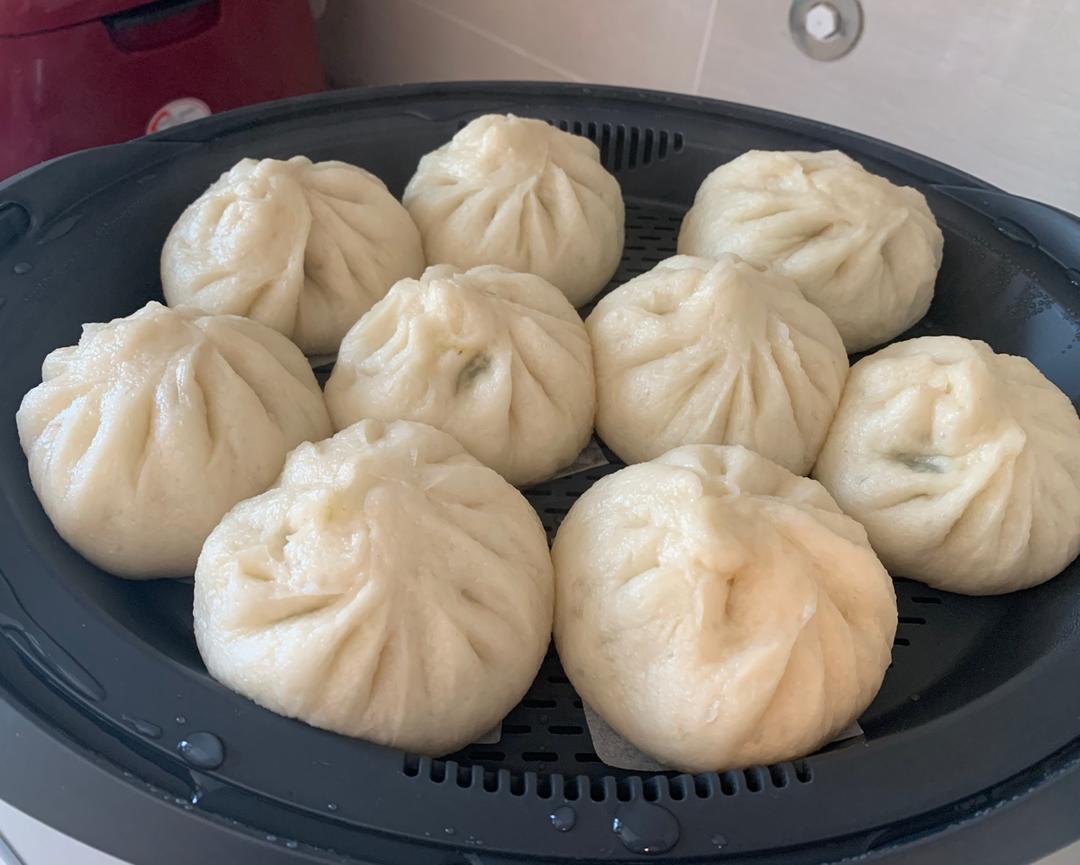 青菜香菇包