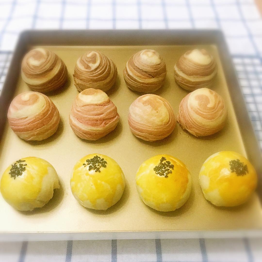 蛋黄酥&网红麻薯蛋黄酥---半圆天地盖包装调整方