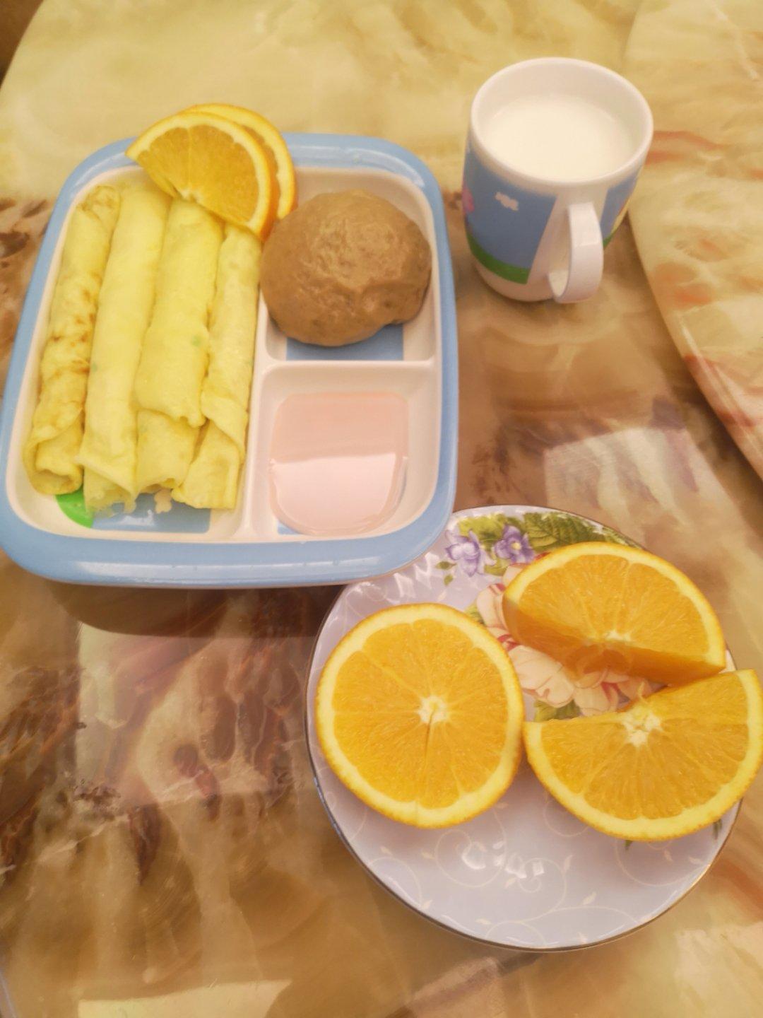 葱花鸡蛋饼