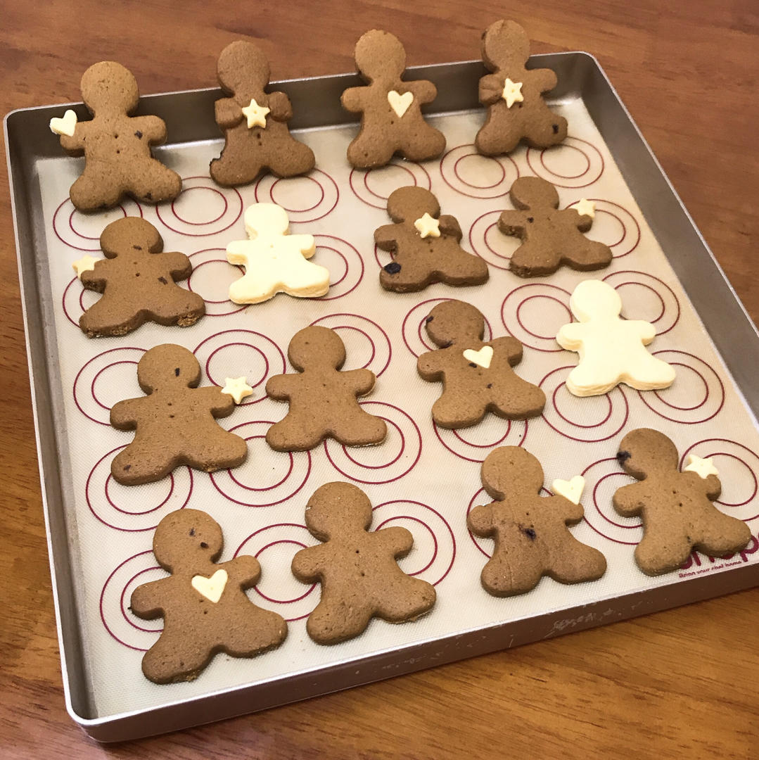 【圣诞】法式姜饼人饼干~姜糖饼干