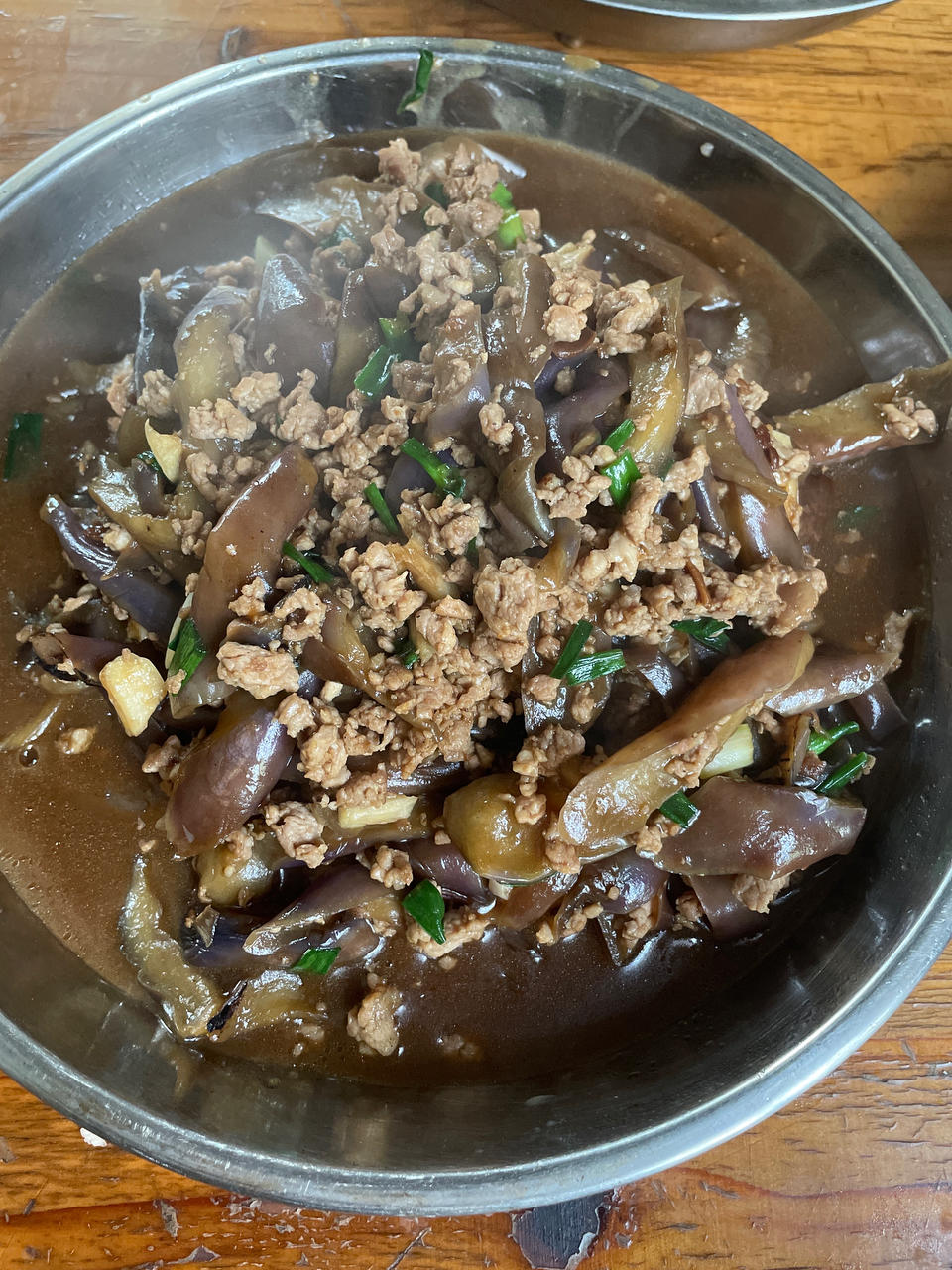超级下饭酱香味肉末茄子